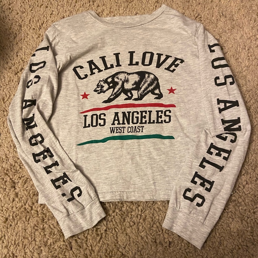 On fire brand long sleeve tshirt